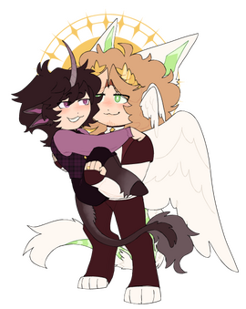 Fantasy duo (Acacius and Cerys)